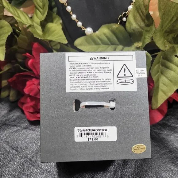 New In Box Geoffrey Beene Gunmetal Mens Watch - Picture 9 of 9